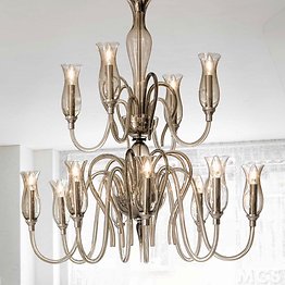 Candelabro moderno a doce luces